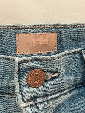 WOMENS  MOTHER-JEANS HUSTLER ANKLE FRAY SIZE 29